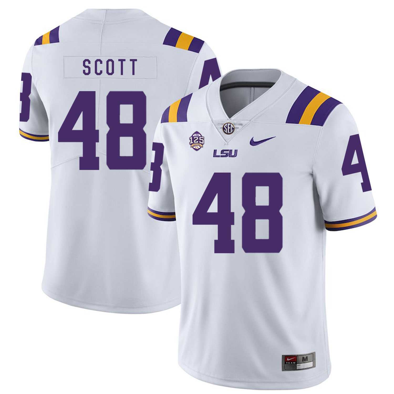 LSU Tigers 48 Dantrieze Scott White Nike College Football Jersey Dzhi,We sell and wholesale LSU Tigers 48 Dantrieze Scott White Nike College Football Jersey Dzhi on line form chian!